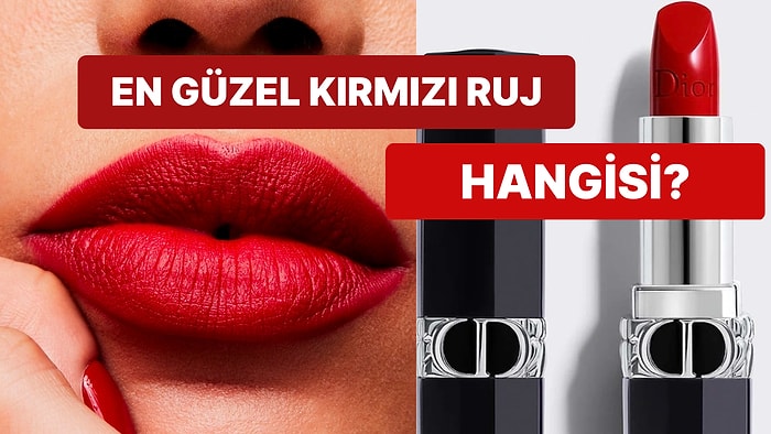 Kırmızının En Dikkat Çeken Tonlarıyla İmza Haline Gelmiş Hot Girl Rujları