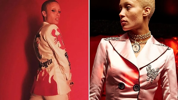 Another global model who has worn Findikoglu's designs is Adwoa Aboah.