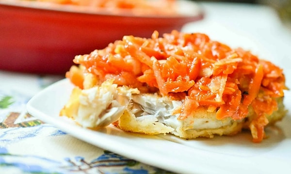 2. Треска под маринадом