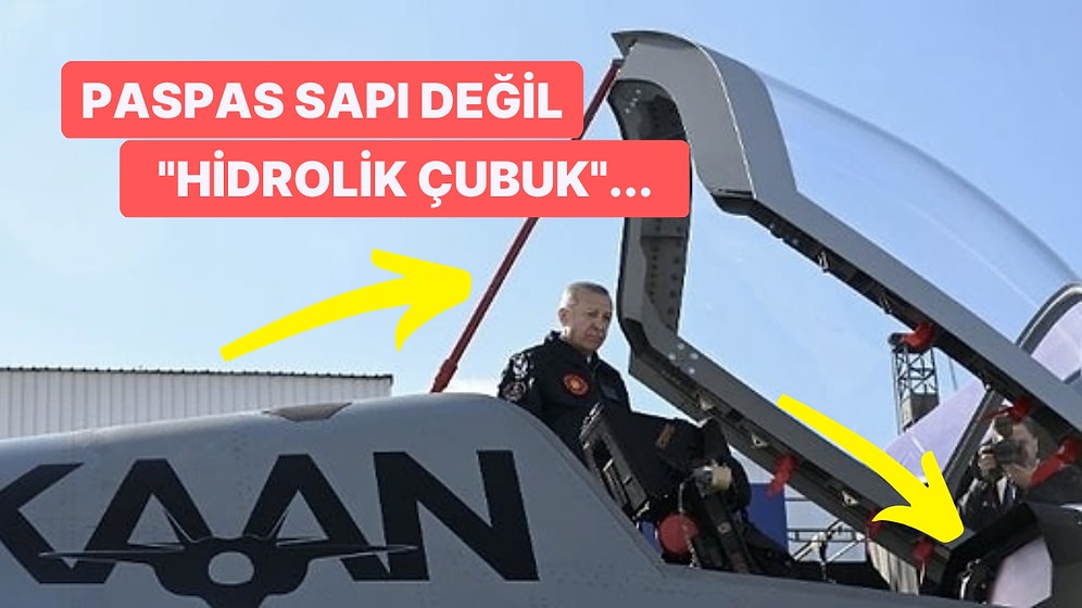 Milli Muharip Uçağı'nın Kokpit Kapağının Paspas Sapıyla Durdurulduğu İddiası Yanlış Çıktı!