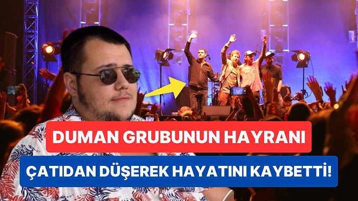 Bir Genç İzmir'de Duman Konserini Dinlemek İçin Çıktığı Çatıdan Düşerek Hayatını Kaybetti!