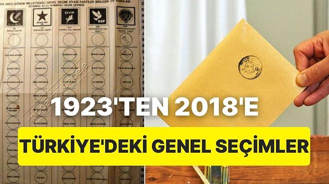 2023 Seçimlerine Girerken: Türkiye'de Geçmişten Bugüne Gerçekleşen Genel Seçimlerin Nedenleri ve Sonuçları