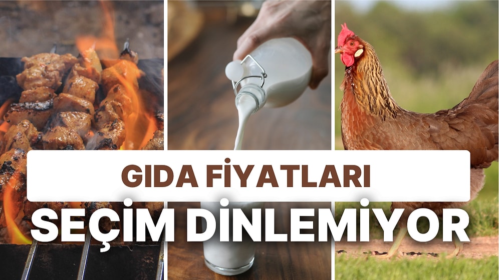 Gıda Enflasyonu Gümbür Gümbür Geliyor! Sadece Et Değil, Sütten Zeytine, Tavuk Fiyatlarında Artış Göründü!