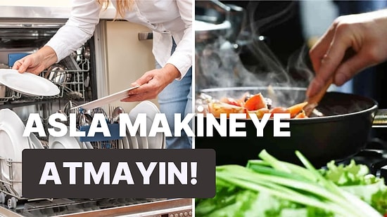 Temizlik Yaparken Dikkat! Bulaşık Makinesinde Yıkamamanız Gereken Mutfak Malzemeleri