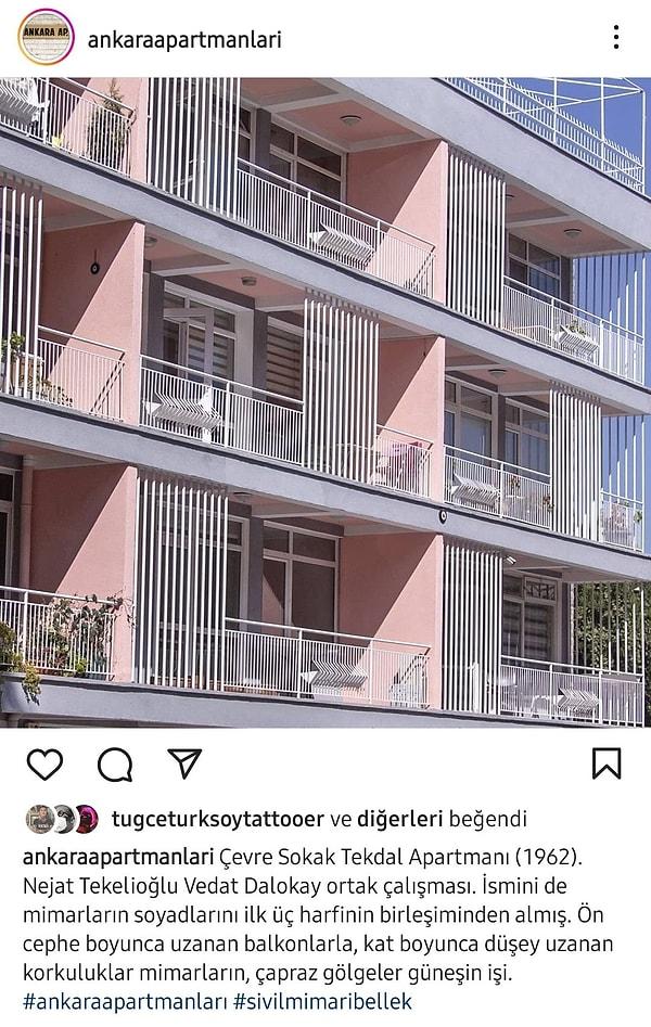 Burası da Ankara'daki Tekdal apartmanı...