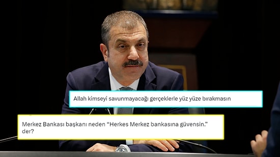 Merkez Bankası Başkanı Şahap Kavcıoğlu'nun Enflasyon Raporu Sunumuna Sosyal Medyada Yorum Yağdı