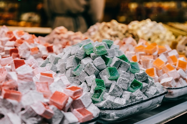 Turkish delight comes in a variety of flavors and textures, and each region of Turkey has its own specialty.