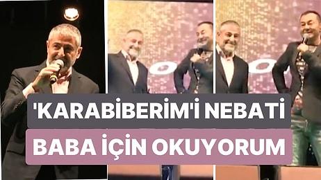 Serdar Ortaç Hazine ve Maliye Bakanı Nureddin Nebati İçin Karabiberim Şarkısını Söyledi
