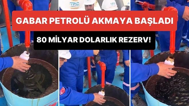 Gabar'dan Çıkarılan 'Türkiye'nin En Kaliteli Petrolü' Akmaya Başladı