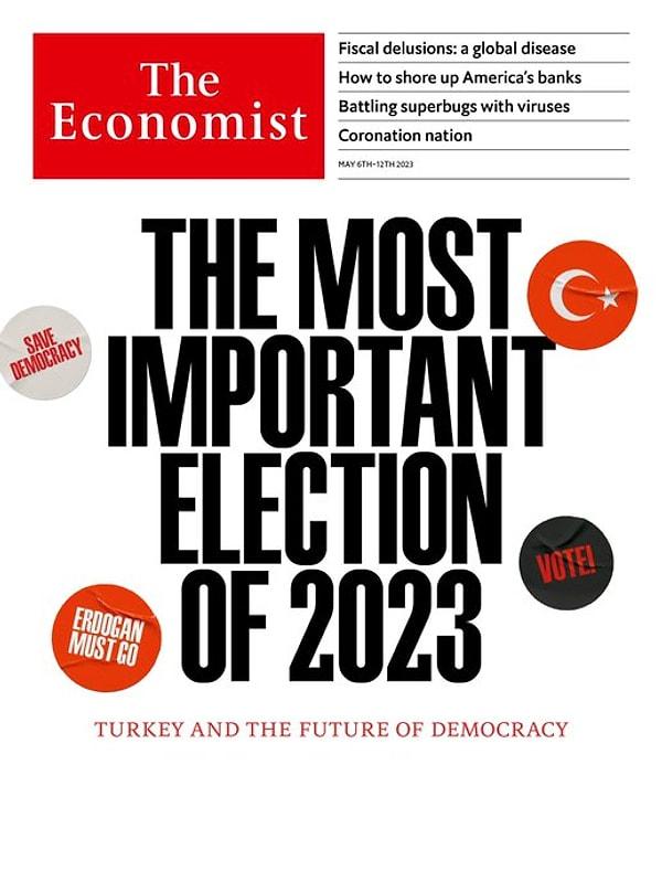 6-12 Mayıs tarihlerinde çıkartılacak olan derginin kapağında “2023’ün en önemli seçimi’ ibaresi kullanıldı.