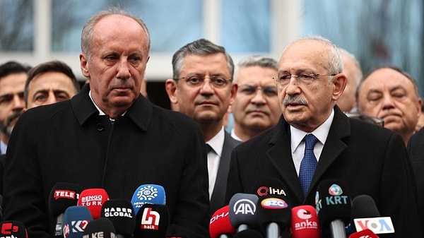 Mülakatta  Kılıçdaroğlu'na yöneltilen en dikkat çeken sorulardan biri  CHP'den ayrılarak Memleket Partisi'ni kuran ve Cumhurbaşkanlığı için yarışa giren Muharrem İnce ile ilgili oldu.