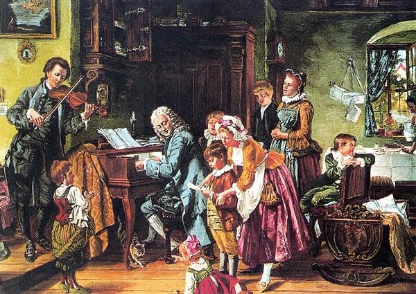 Ailenin müzikle uğraşan üyeleri o kadar arttı ki Almanya'da hemen hemen her şehir bandosunda ve kilise korolarında bir Bach bulmak mümkündü.