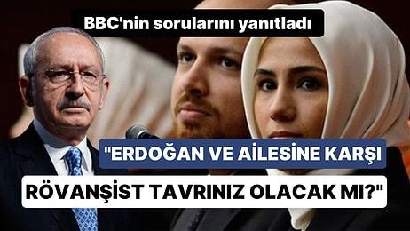 Kemal Kılıçdaroğlu, BBC'de Erdoğan ve Ailesiyle İlgili Soruya Yanıt Verdi