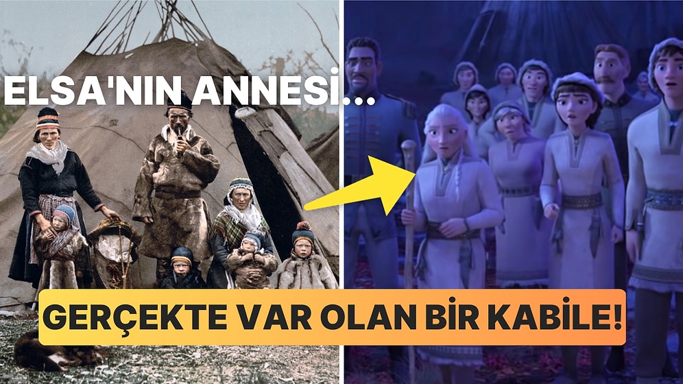 Frozen Filmine İlham Vermiş Olan Kabile! Elsa'nın Güçleri Sami Kültüründen Geliyor Olabilir mi?