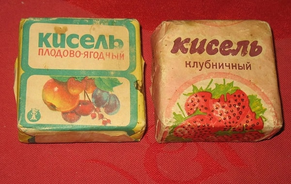 2. Кисель плодово-ягодный в брикетах