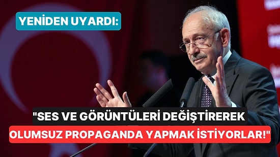 Kemal Kılıçdaroğlu'ndan Fahrettin Altun'a Seslenip "Son Uyarım" Dediği Paylaşımı Hakkında Yeni Açıklama