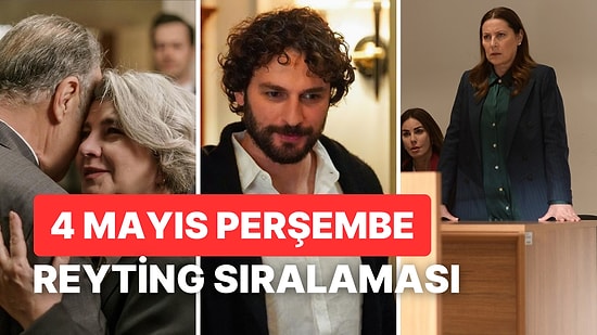 4 Mayıs Perşembe Reyting Sonuçları Açıklandı: Kanal D'nin Sevilen Dizisi Camdaki Kız Birinci Oldu!