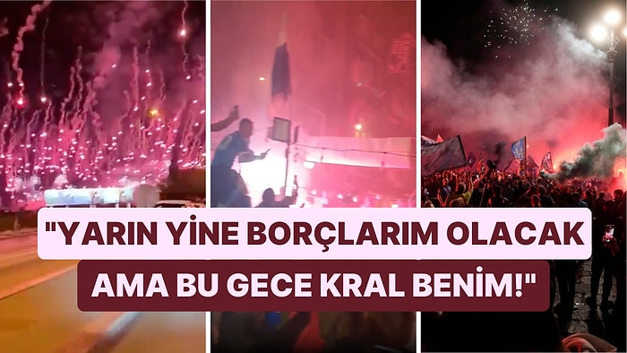 33 Yıl Sonra Şampiyon Olan Napoli Halkının Gece Boyu Uyumayıp Çılgınlar Gibi Kutlama Yaptığı Harika Görüntüler