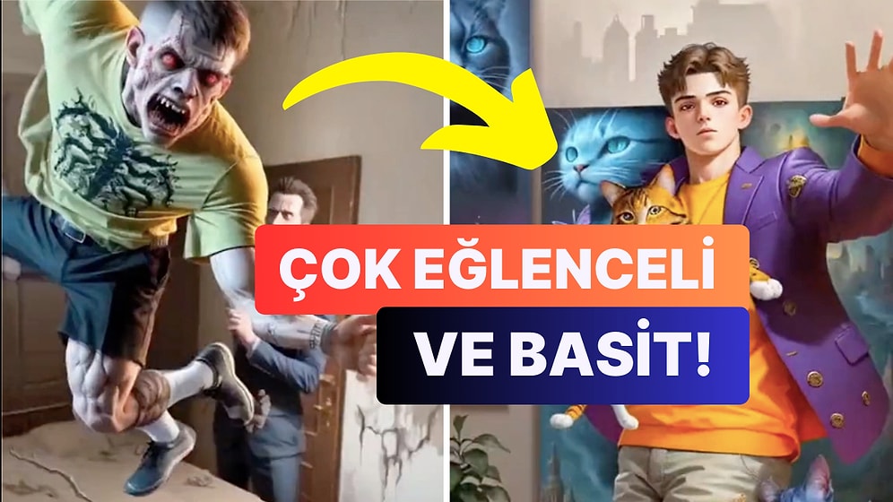 TikTok'ta Viral Olan Video Bükme ve Görüntüyü Animasyona Dönüştürme Trendi Nasıl Yapılır Açıklıyoruz!