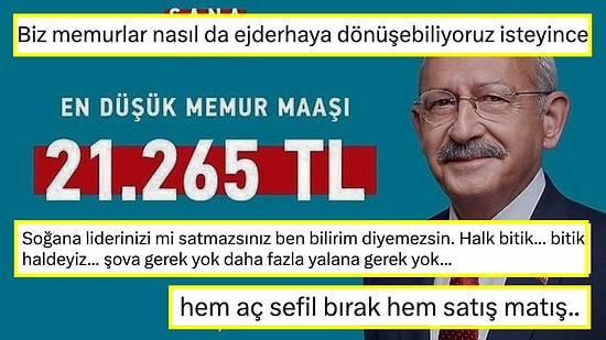 Bir Devlet Çalışanı, Kılıçdaroğlu'nun Zam Vaadiyle İlgili 'Oy Satıyorsunuz' Yorumuna Verip Veriştirdi