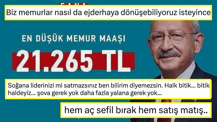 Bir Devlet Çalışanı, Kılıçdaroğlu'nun Zam Vaadiyle İlgili 'Oy Satıyorsunuz' Yorumuna Verip Veriştirdi