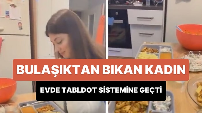 Bulaşık Çıkmasından Bıktığı İçin Evde Tabldot Sistemine Geçen Karısını Eleştirdi