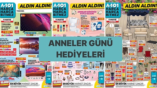 A101'e Salıncak ve Bahçe Ürünleri Geliyor! 11 Mayıs 2023 A101 Aldın Aldın Kataloğu