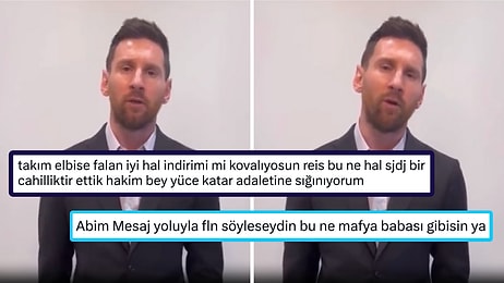 Messi'nin Suudi Arabistan'a İzinsiz Gittiği İçin Çektiği Özür Videosu Goygoycuların Diline Düştü