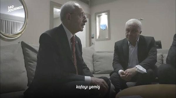 Ancak TikTok'ta ortaya atılan bu iddia, gerçeği yansıtmıyor. Söz konusu kare, Kemal Kılıçdaroğlu'nun 140journos belgeselinden alınmış.