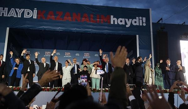 Millet Buluşmasında sahneye çıkıp halkı selamlayan isimlerden biri de Cumhuriyet Halk Partisi (CHP) İstanbul İl Başkanı Canan Kaftancıoğlu oldu. Kaftancıoğlu'nun ceketi ise sosyal medyada en çok konuşulan konulardan biri oldu.
