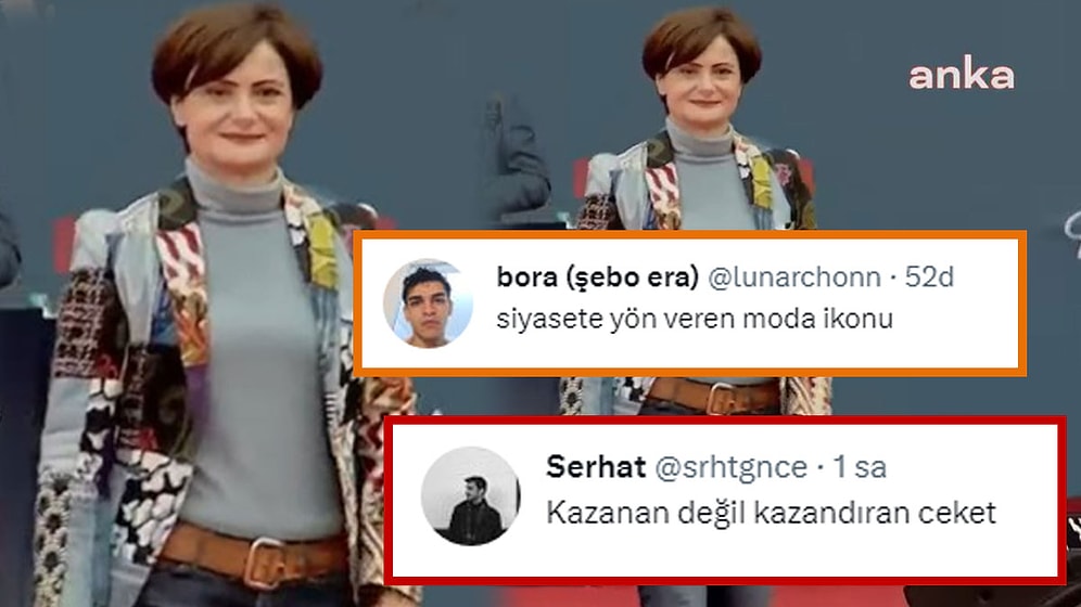 CHP İstanbul İl Başkanı Canan Kaftancıoğlu'nun Ceketi Sosyal Medyada Gündem Oldu
