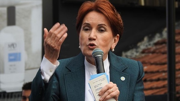 Soylu'nun söylemlerine yönelik sert yanıt veren Akşener, ''Asayişimizden sorumlu adam erkek erkeğe evliliğe taktı.'' dedi.