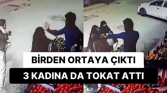 Markette Alışveriş Yapan 3 Kadına Saldırdı