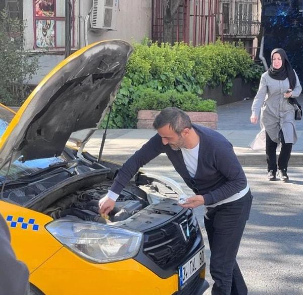 Uygulama üzerinden çağrılan bir taksici olarak müşterisinin yanına gidecek olan Ersin Korkut, kendisini çağıranlara büyük bir sürpriz olacak.
