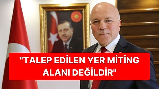 Erzurum Büyükşehir Belediye Başkanı Sekmen'den Miting Açıklaması