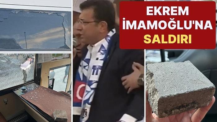 Ekrem İmamoğlu'nun Erzurum Mitinginde Olay: Taşlarla Saldırdılar