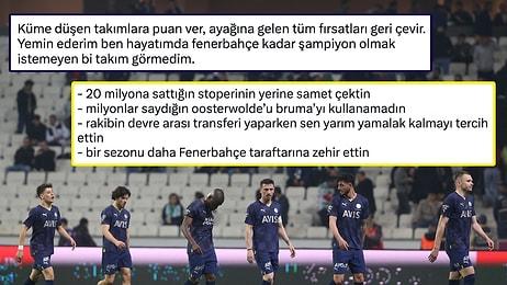 Giresunspor'a Altın Değerinde Puanlar Bırakan Fenerbahçe'ye Taraftarlarından Gelen Sitem Dolu Tepkiler