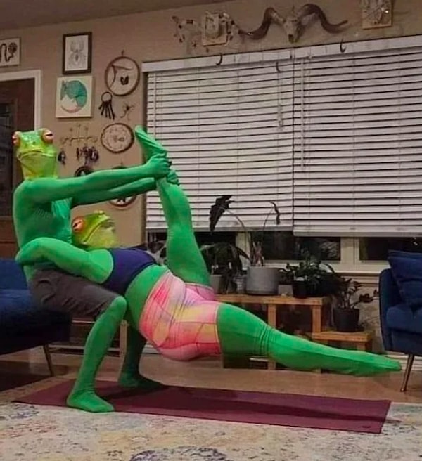 3. Лягушки и растяжка 🐸