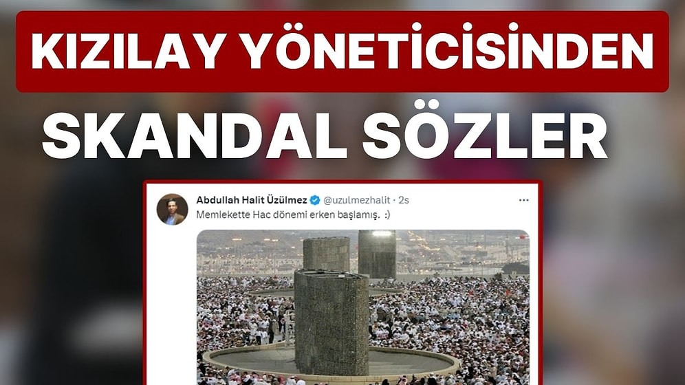 Konya Kızılay Yöneticisi, Ekrem İmamoğlu'na Yapılan Saldırıyı 'Şeytan Taşlama'ya Benzetti!