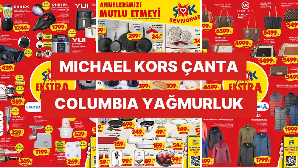 Anneler Günü'ne Özel Fırsatlar ŞOK'ta! 10 Mayıs 2023 ŞOK Aktüel Ürünler Kataloğu