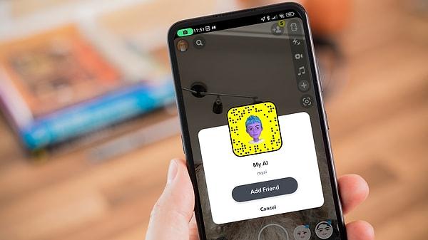 Fotoğraf ve video paylaşım platformu olan Snapchat, yapay zeka destekli sohbet robotu My AI'yi uygulamasına ekledi.