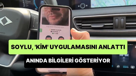 Süleyman Soylu, Fotoğrafı Çekilen Kişinin Saniyeler İçerisinde Tüm Bilgilerini Gösteren Uygulamayı Anlattı