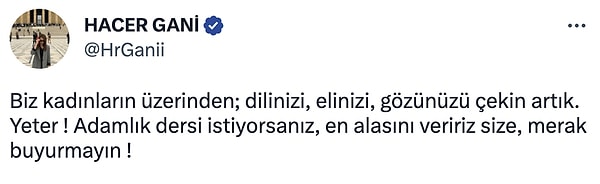 Tepkilere bakalım.