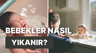 Ebeveynlerin İlk Sınavı Bebek Banyosu Hakkında Bilmeniz Gerekenler