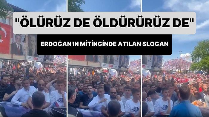 Cumhurbaşkanı Erdoğan'ın Kırklareli'ndeki Mitinginde 'Ölürüz de Öldürürüz de' Sloganı Atıldı