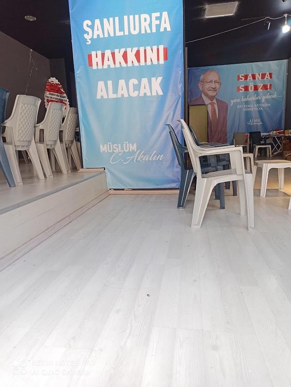 Yeni saldırı haberi ise bu sefer Şanlıurfa'dan geldi. CHP Şanlıurfa milletvekili adayı Mahmut Tanal yaptığı paylaşımla dikkatleri üzerine çekti.