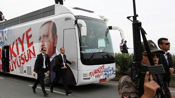 2011 yılında o dönem başbakan olan Recep Tayyip Erdoğan'ın konvoyu Artvin'in Hopa ilçesindeki miting öncesi taşlanmıştı.