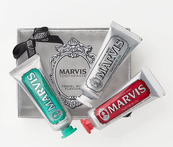 Marvis 3 Tat Beyazlatıcı Nane & Klasik Nane & Tarçınlı Nane Diş Macunu