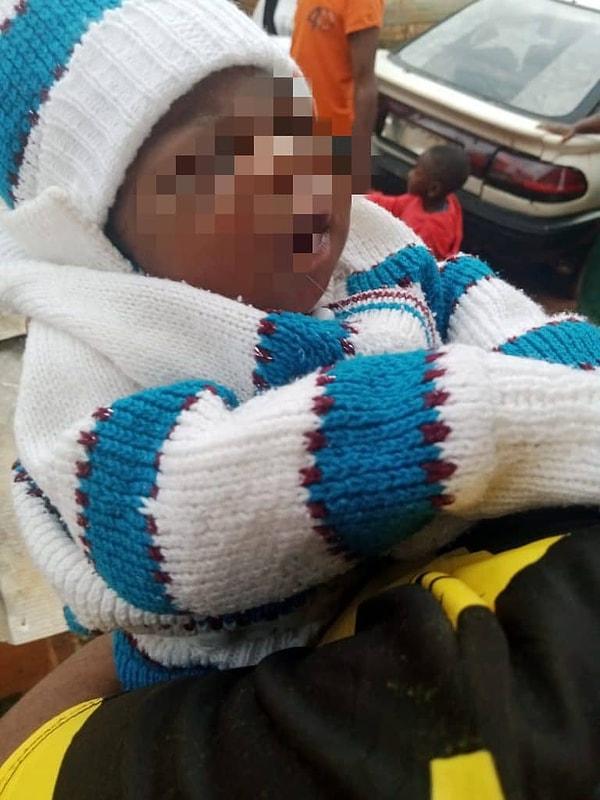 Durumun hemen polise bildirilmesinin ardından bebeğin kontrolleri yapıldı: Sağlık durumunun iyi olduğu belirtildi.
