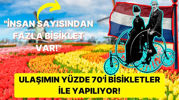 Bisikletler Ülkesi Olan Hollanda'da Neden Herkes Bu Kadar Fazla Bisiklet Kullanıyor?